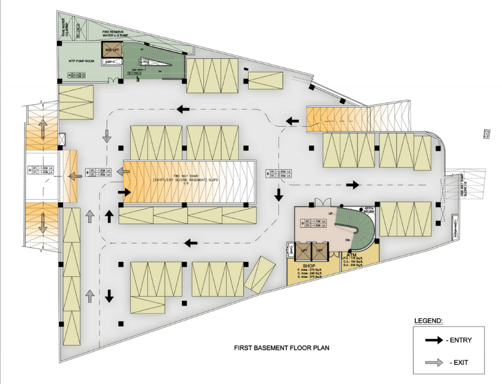 basement parking level 1